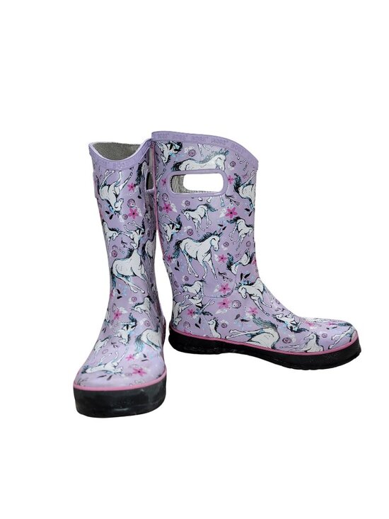 Bogs Other - Bogs Girls Unicorn Print Waterproof Rain Boots